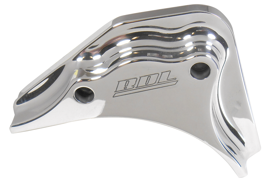 Starter Housing Polished Fits Bdl Softail Fxr FLT & Dyna Belt Drive Kits Mfg Sh-9