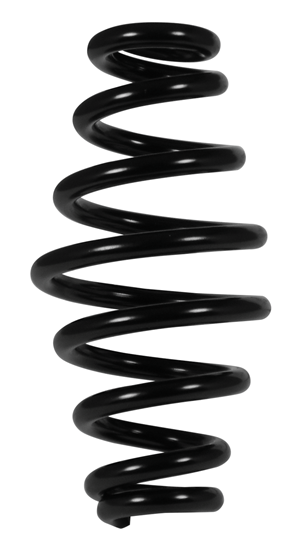 4" Seat Spring Blk. For Custom Seat Use Heavy Duty Spring Steel