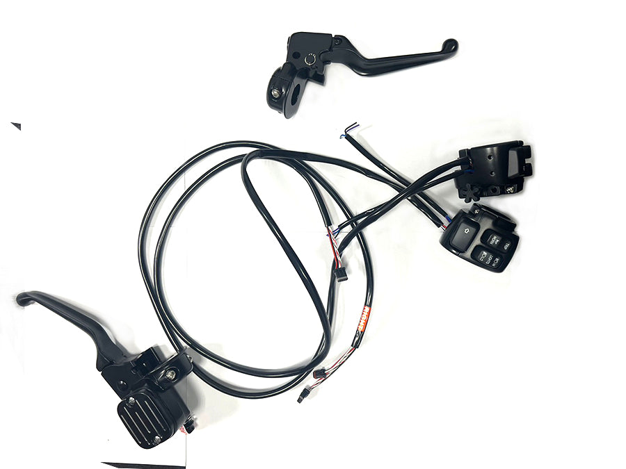 Handlebar Control Kit Black 2011 / 2013 FXCW 2011 / 2013 FXCWC 2011 / 2014 FXS 2011 / 2014 FLS 2011 / 2014 FLST 2012 / 2017 FXD