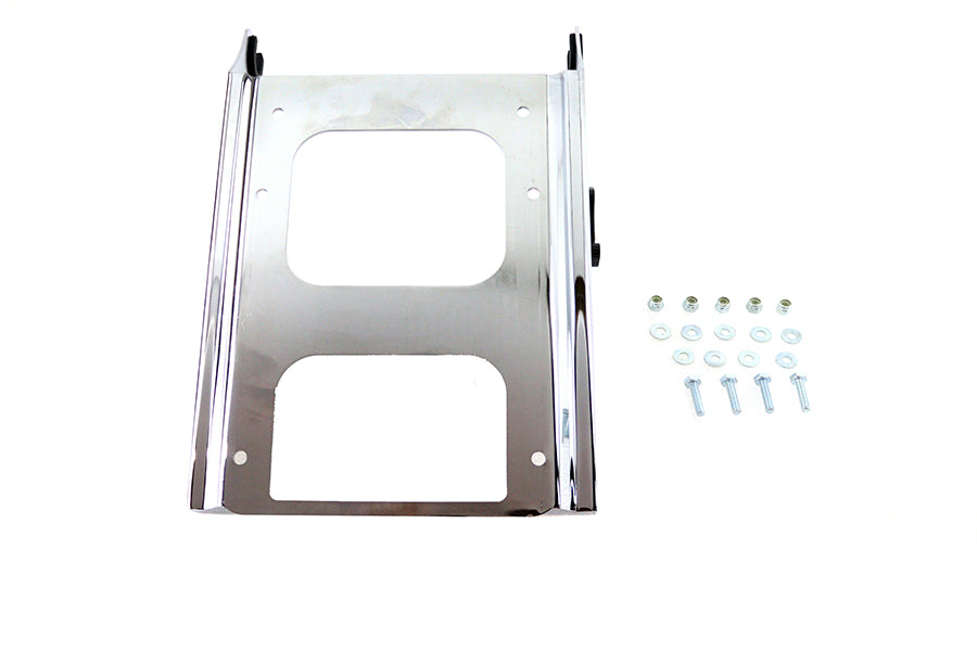 Quick Detach Tour Box Mount Kit Chrome 2009 / 2013 FLHT 2009 / 2013 FLTR 2009 / 2013 FLHR 2009 / 2013 FLHX