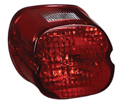 Taillight Lens Lay Down Style Softail 00 / E03(Except Fxstd Flsts)FLT Dyna Sportster 99 / E03 Red Lens