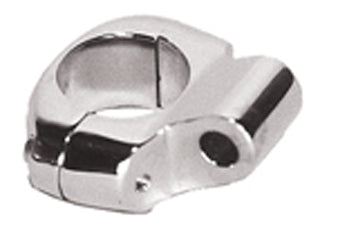 Mirror Part Custom Hb Clamp Chrome Pltd Mounts To 1" Bars Accepts Stk HD Mirror Stems