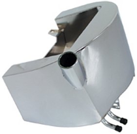 Oil Tank Custom Horseshoe 3 Qt All Softail 1986 / 99 Side Fill Replaces 62498-89A Raw Stl W / Cap