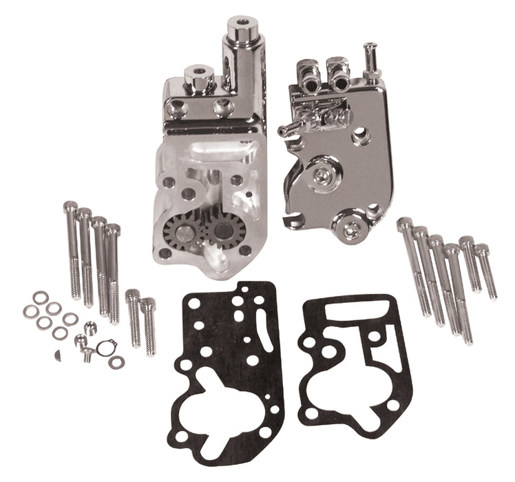 Oil Pump Oem Style Big Twin 73 / 91(Except Dyna) Replaces HD 26190-73 Chrome
