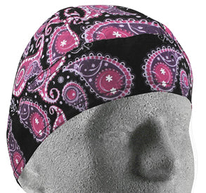 Flydanna Purple Paisley 100% Cotton Zanheadgear Z691