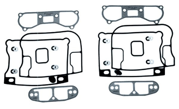 Rocker Arm Cover Gasket Set Big Twin Evo 1992 / 1999 Molded Rubber Replaces 17042-92A Cometic C9078