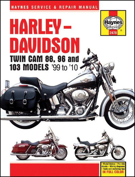 Haynes Repair Manual Twin Cam 1988 1999 / 2010 Haynes#2478