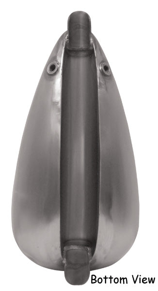 Narrow Mustang Style Gas Tank Low Tunnel Custom Tab Mounts 2.2 Gallon Uw 82 / Later Gas Cap