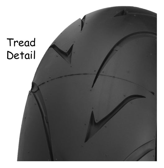 Tire Front 130 / 60-Vr23 Verge Radial Front Tire Bsw Shinko