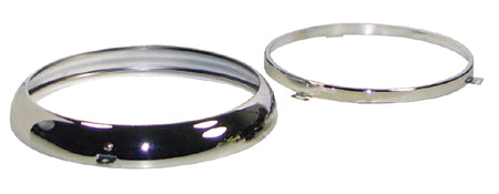 Headlight Trim Ring Kit Chrome Plated Fatboy & Heritage 1986 / Later* Uw Part #11020