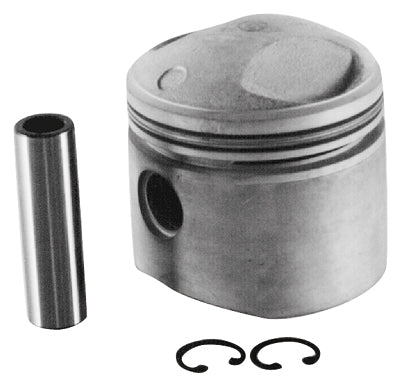 Piston Cast 8.5:1 +.060"Os Big Twin 1200Cc W / Pin & Lock Rings 3-7 / 16" Std Bore Std Comp