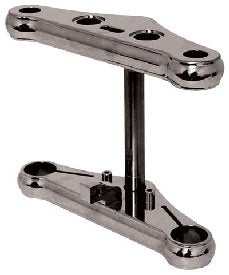 Fork Brkt Kit 3 Degree Rake Custom App 41Mm Wg Chrome Plated Billet Alum See Catalog For Fit
