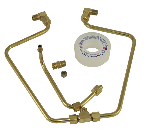 Brass Sh Rocker Box Lines Shovelhead 1966 / 1984 Includes Instructions