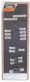 COLONY ACORN TYPE PRIMARY COVER HARDWARE KIT HARLEY DAVIDSON 1970/LATER