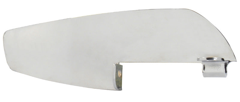Rider Footboard Heel Guard Chrome Plated Fits OE Style Footboards 86 / Later Replaces HD 50500225