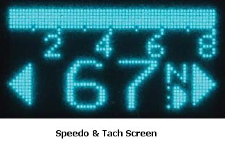 Digital Spdo / Tach Rd Style 3000 Series Fits Most Models Dakota Digital MFG# Hly-3015