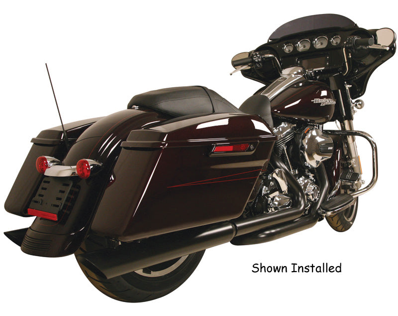 Mufflers Rush Touring Series Fits Touring 1995-2009 Black 1.75"Baffle 3.5"Od 15311-175