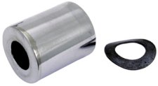 Shifter Anti-Rattle Kit Chrome Flst 84 / L*Heel Shifter Removed W / Hardware & Instructions