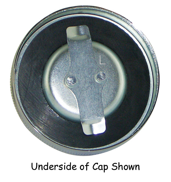 Gas Cap Stk Type Non-Vented All Model 1936 / E1973 Chrome Plated Rpl HD 61103-65