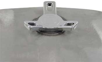 Chopper Gas Tank 24" Tunnel Uw Cus Frm Inc Spinner Gas Cap 1 Pc Indented Sides 5.4 Gallon