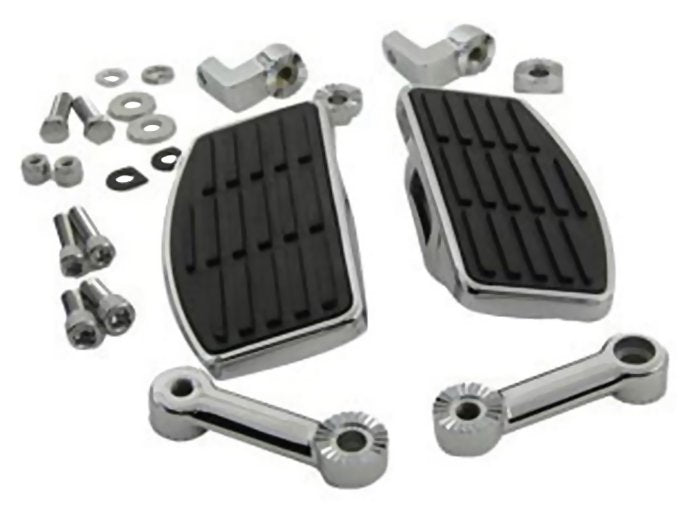 Footboards Mini Driver Adj Fxdwg Fxst 1984-2014 Fully Adjustable