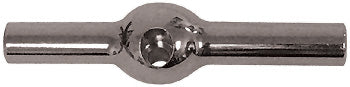 Brake Tee Fr 5"Lg Chrome Plated Alum Universal App Uw / 10Mm Banjo Bolts W / 5 / 16" Mount Hole MFG#Pftbar