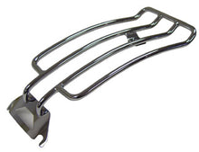 Load image into Gallery viewer, Luggage Rack Fender Mount FLHr 98 / 04 W / Solo Seat Four Bar Chrome Plated