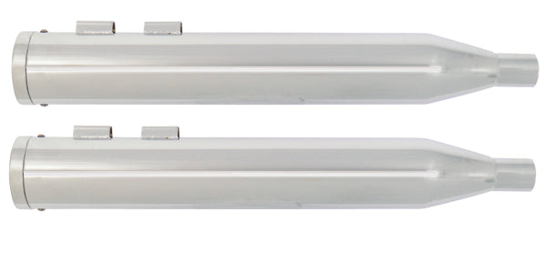 4" Performance Mufflers Chrome Plated Dresser Models 1995 / 2016 High Output End Tips