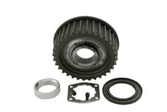 Pulley Transmission Hard Anodized 32T Big Twin 5 Spd 85 / 05 7075 Alum W / Nut Lockplate Seal Spacer Tp-32
