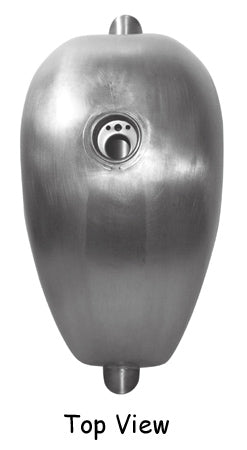 Custom Gas Tank Universal Mount Middle Tunnel Screw Type Cap
