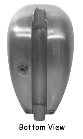 Custom Gas Tank Frisco Style Universal Mount Screw Syle Cap