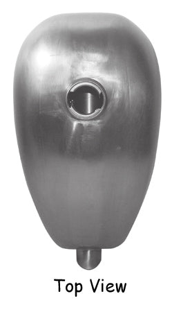 Custom Gas Tank Frisco Style Universal Mount Screw Syle Cap