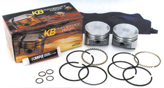 Pistons Keith Black Perf 9:1 +.030"Os Sportster 88 / 03 1200Cc W / Pinstrument Locks Rings #Kb264.030