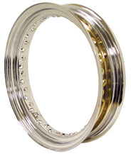 Load image into Gallery viewer, Chrome Steel Rim 2.50" X 19" Front 80 Spoke Drop Center