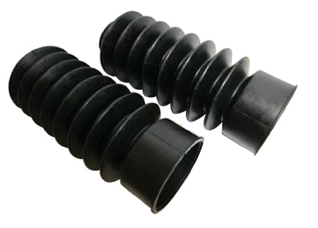 Fork Boots Black Rubber Fits 39Mm Fxd Xl