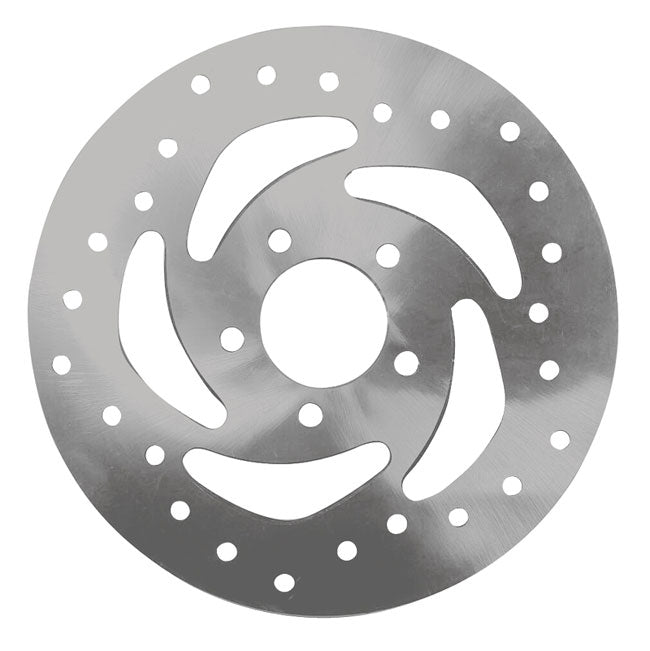 Brake Disc Super Flow Style 2014 / Later XL 5Mm Thick Front 41500022 11.8" Satin