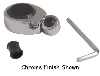 Cable Clamp W / Rubber Sleeves Fits 1" / 1-1 / 8" Od Frame Or Hb Holds One Cable MFG#11-0043