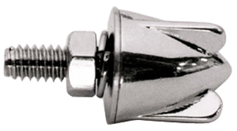 Decorative Mounting Hardware Chrome Plated Rocket 3 / 4"Long X 3 / 4"Wide Use Where Desired