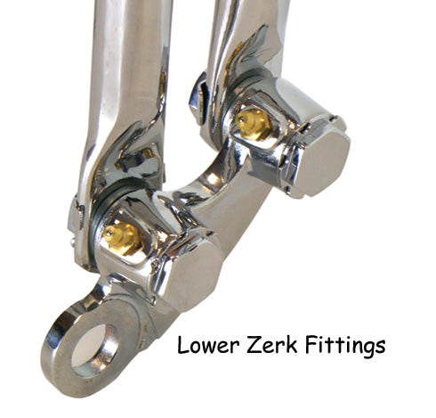 Antique Springer 20" Chrome Plated Big Twin Custom Application Chrome Finish
