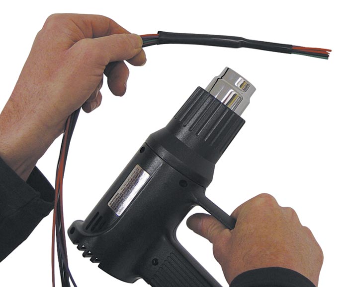 Heat Shrink Tubing 3 / 8"X 5' Long Black Use For Insulation And As A Wire Loom