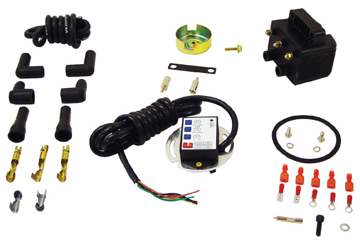Ignition System Single Fire Big Twin 70 / 99(Except EFI TC88)Sportster 71 / 03 (Except 1200S)Kick And Elec Start