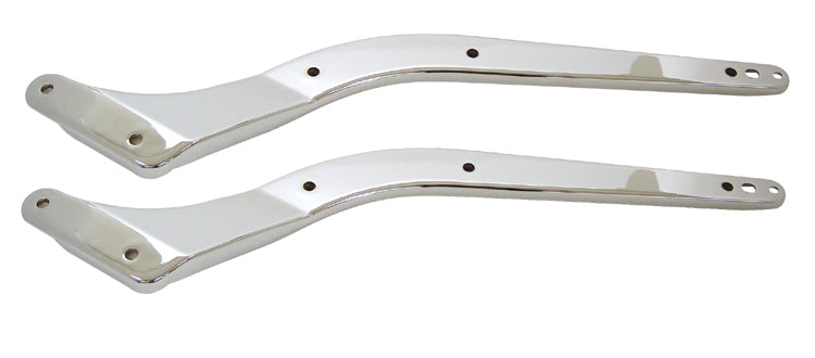 Rear Fender Supports Smooth Type FXST 06 / L FLSTF 07 / Later Chrome Plated W / O Turn Signal Mt Holes
