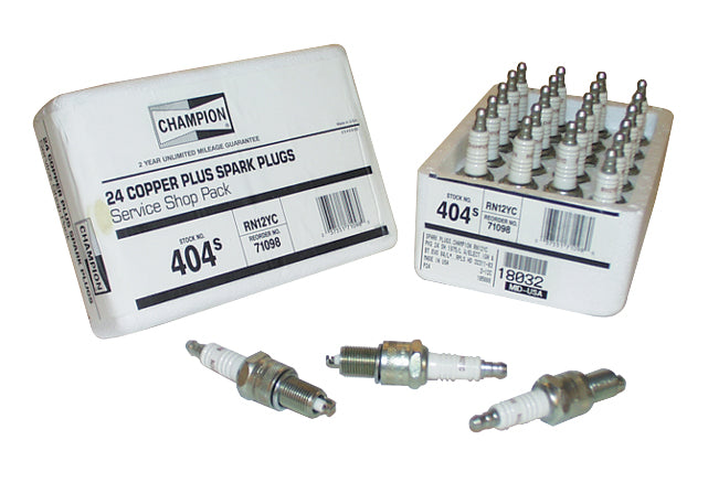 Spark Plugs Champion Rn12Yc Pkg 24 Sh 75 / 84 W / Elec Ignition & Big Twin Evo 84 / 99 HD32311-83 #404S