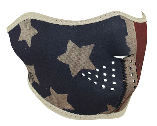 Neoprene 1 / 2 Face Mask Half Mask Patriot Zanheadgear Wnfm408H