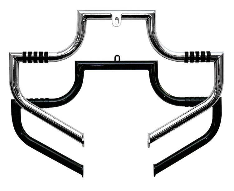 Engine Guard Highway Bar Black Fits 00 / Later Flst Flstf Flstfb Slim Flstn Magnum Bar Style