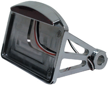 Taillight / Lic Mt Side Axle Lh Softail 86 / 99 Uw 3 / 4" Or 1"Od Axle Horizontal Mt Led Lights Cp