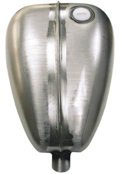 Ribbed Mustang Tank Custom Applications Raw Tank W / Screw Type Gas Bung