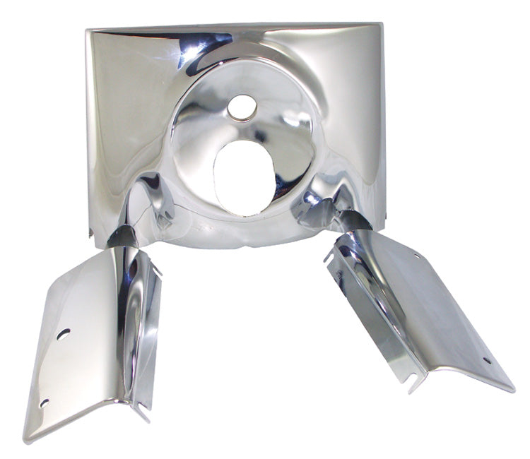 Smooth Fork Cover Kit Chrome FLST 1986 / 2017 3 Piece Kit