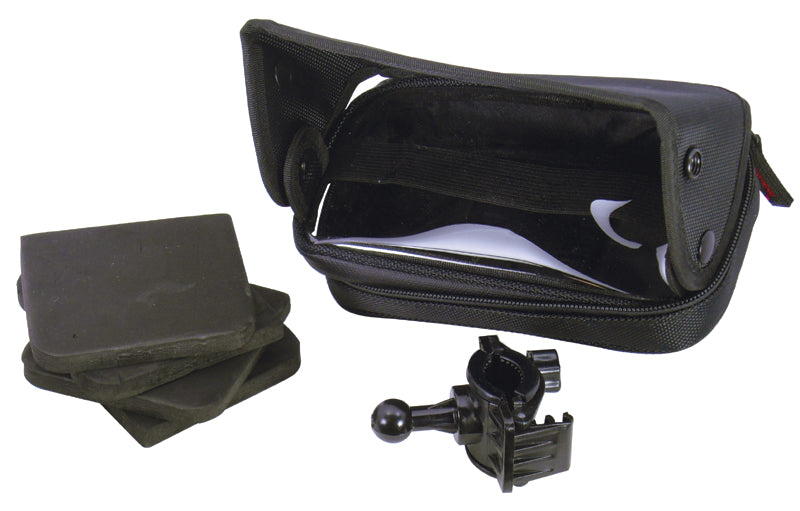 Gps / Smartphone Mount & Case Fits Larger Smartphones Water Resistant 7 1 / 4"X 4 1 / 4"X 2"