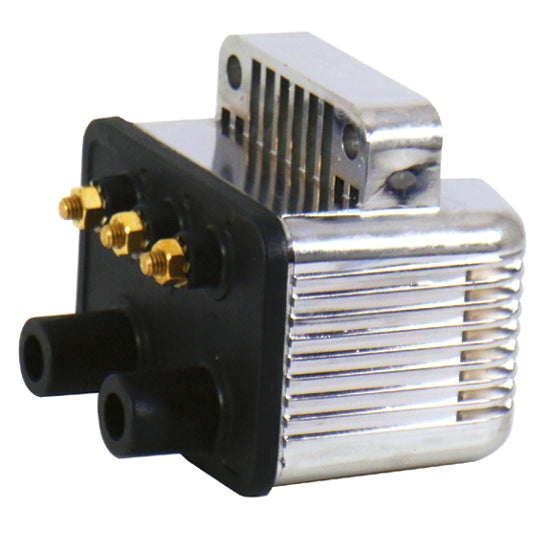 Coil Single Fire 40 000 Volts Big Twin Sportster Uw / Aftermarket Single Fire Ignition 3 Ohms OE Mounting Cp